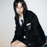 EYELET POINT BLAZER [BLACK]