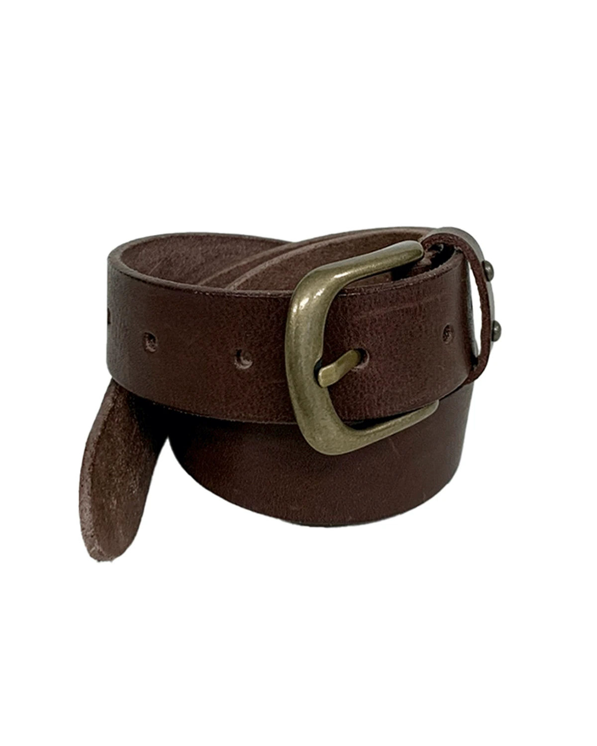 H Q* MK PICK!) COW SKIN VINTAGE BELT (2COLOR)