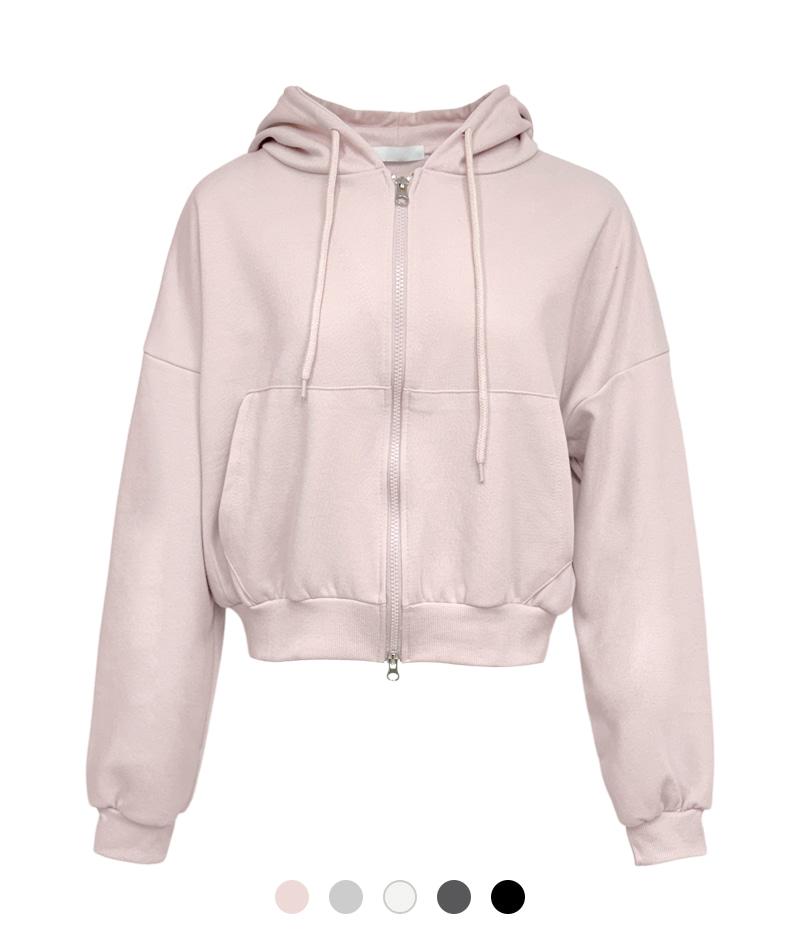 캠퍼스 후드 집업