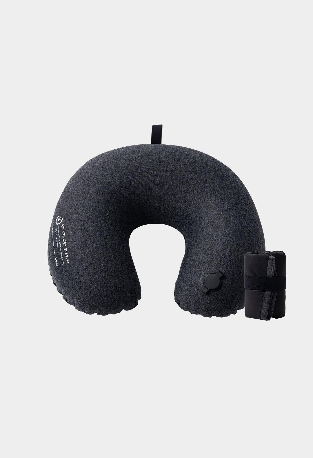 [여행용 에어 목베개] keek Air Neck Cushion (Pillow_U)- Black