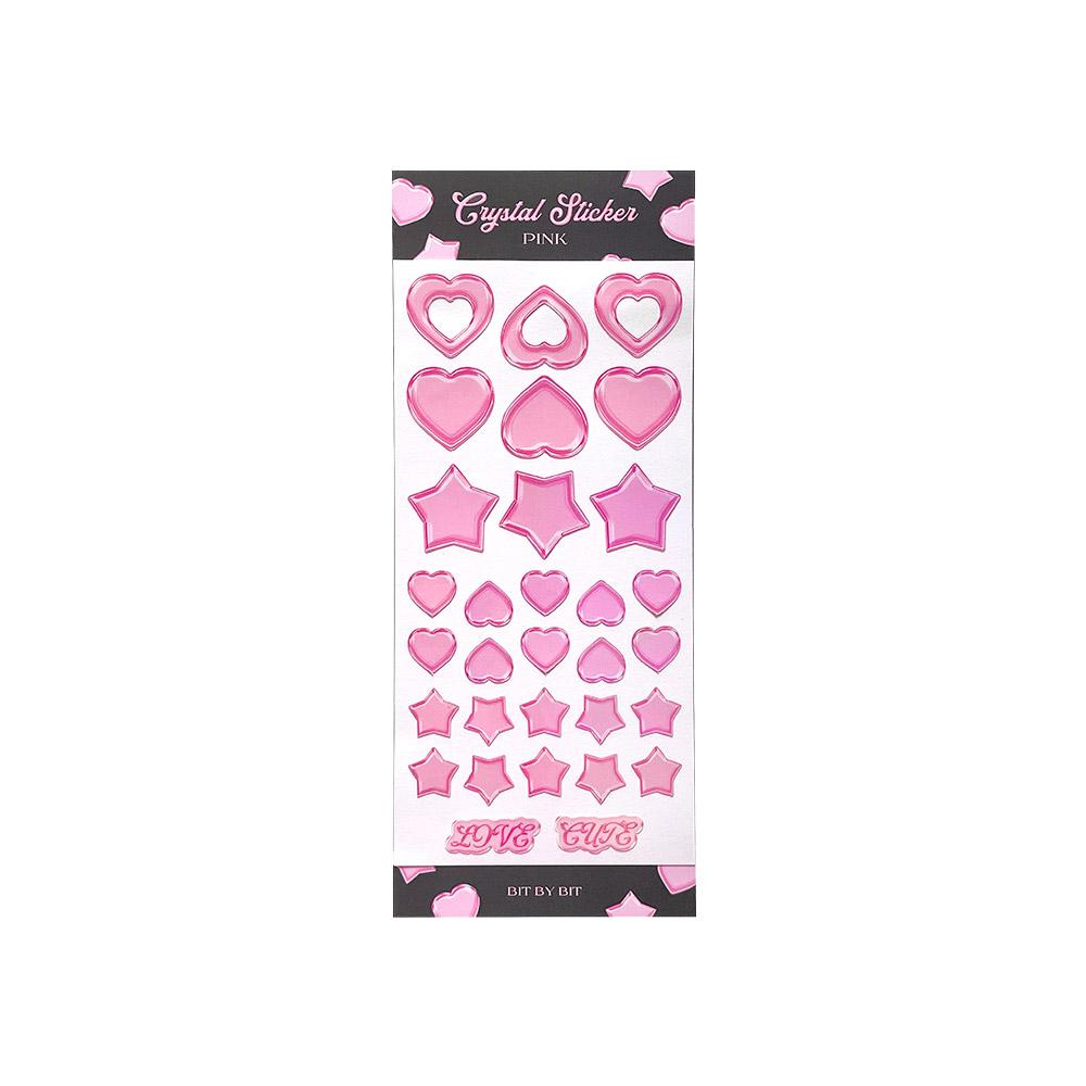 Crystal Sticker_Pink