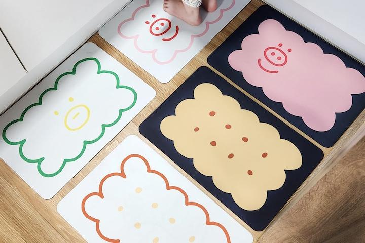 빨아쓰는 규조토 발매트 3세대 욕실매트 주방매트 40x60cm