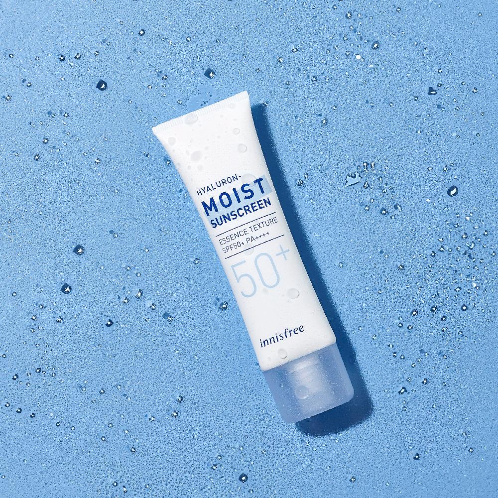 이니스프리 히알루론 수분자차 선크림 SPF50+ PA4+ 50mL/ 자외선차단제