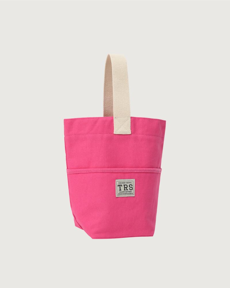 [투어리스트 서울] PIQUE-NIQUE TOTE BAG 피크니크 캔버스 토트백_POP PINK (6차 입고)