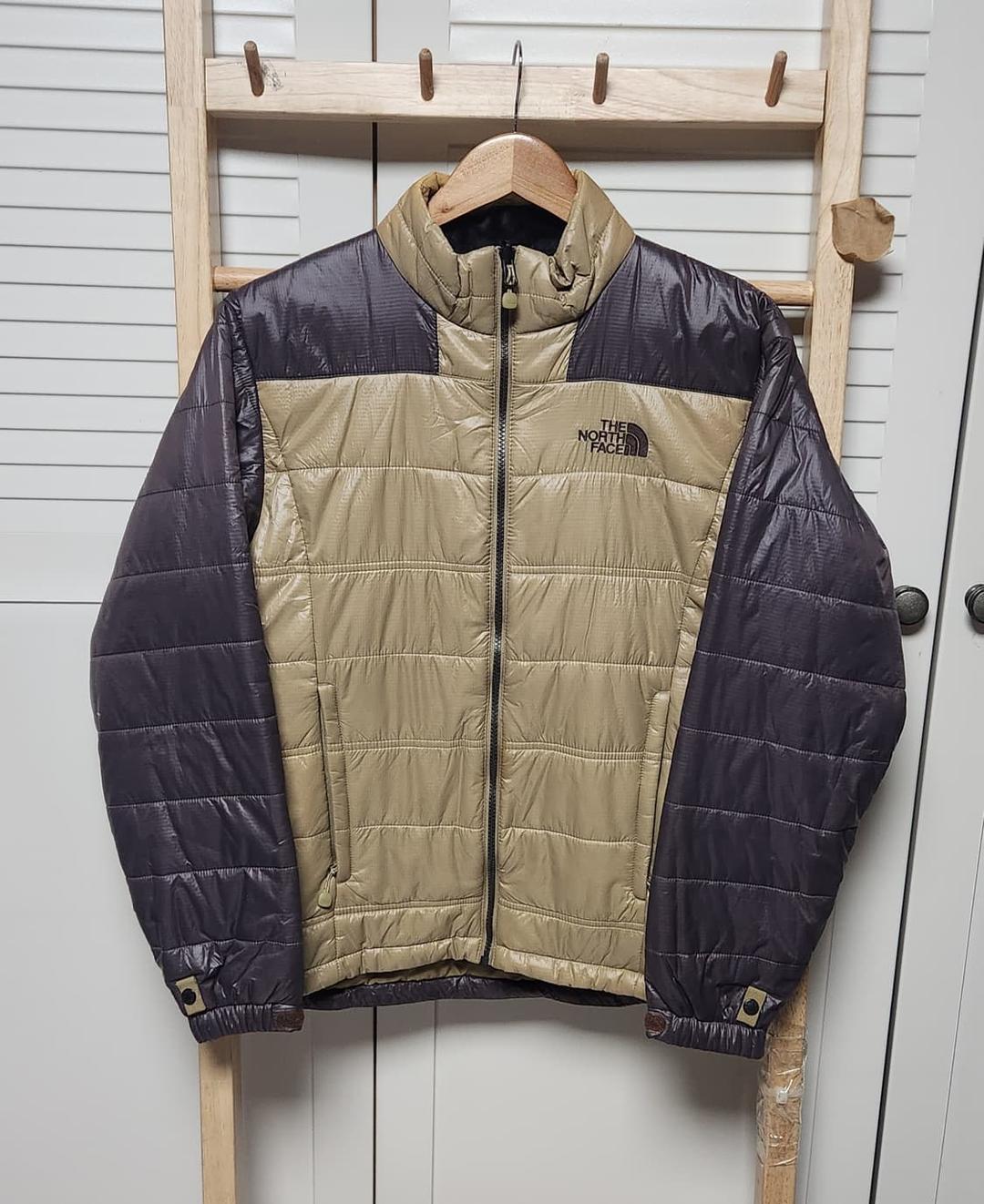 노스페이스 초코브라운 미드레이어 라이너 패디드 경량 점퍼 자켓 | 후루츠패밀리