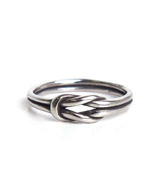 스칼렛또블랙(SCALETTOBLACK)  BAT403 [surgical steel]Vintage knot chain Ring - 후기 | 무신사