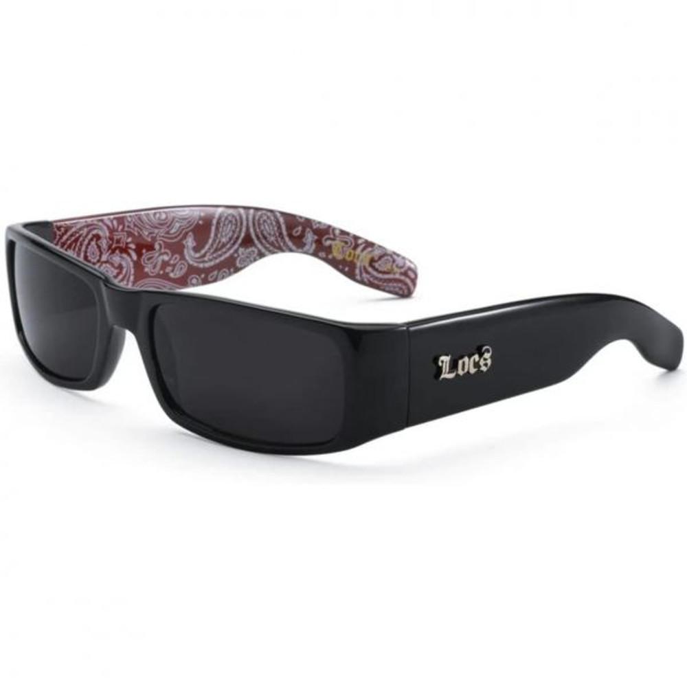 Locs 남성용 하드코어 갱스터 선글라스 반다나 프린트