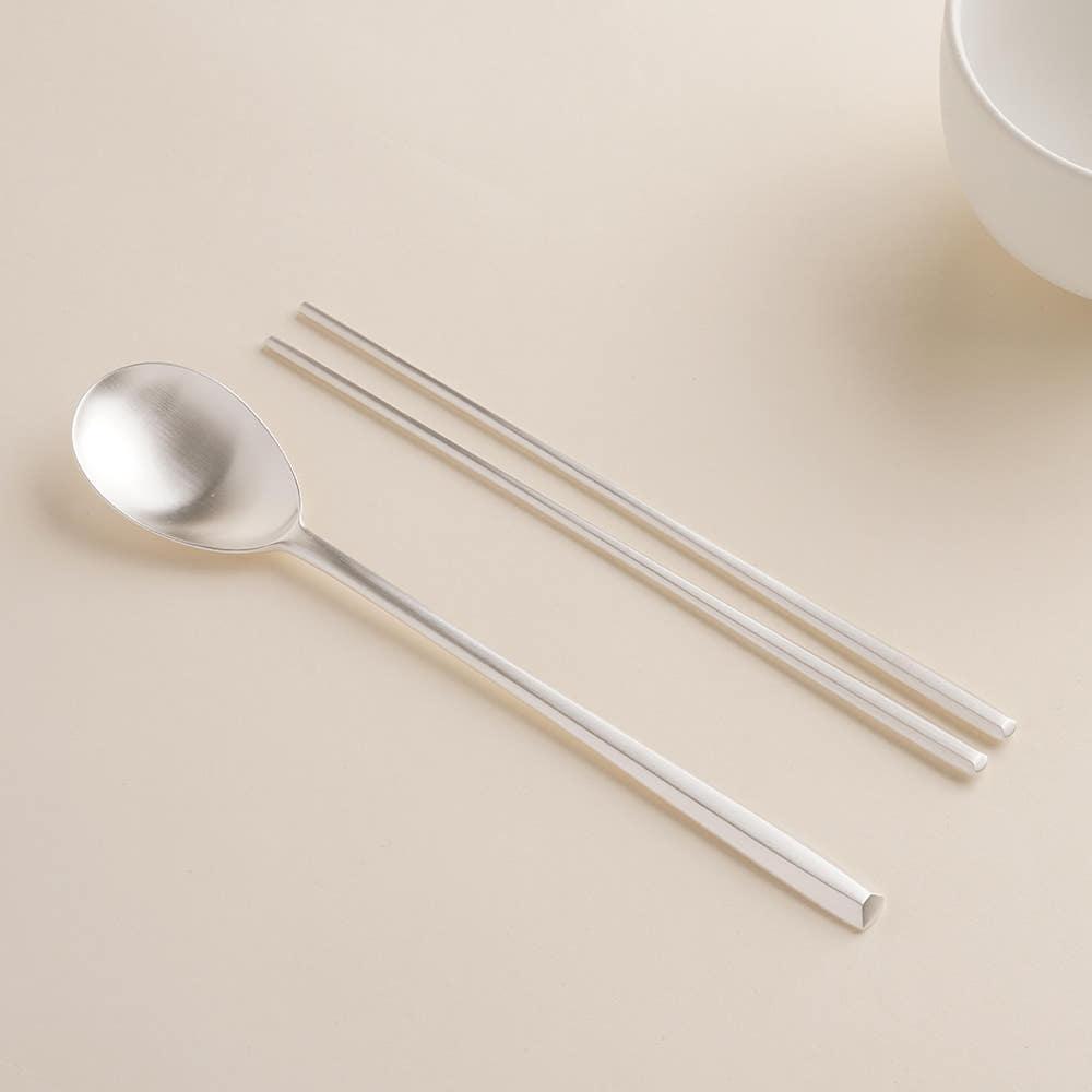 은고 은수저 예단은수저 민자사각 순은 99%