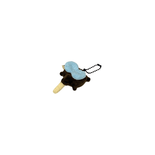 초미니 날개 키위새 인형키링