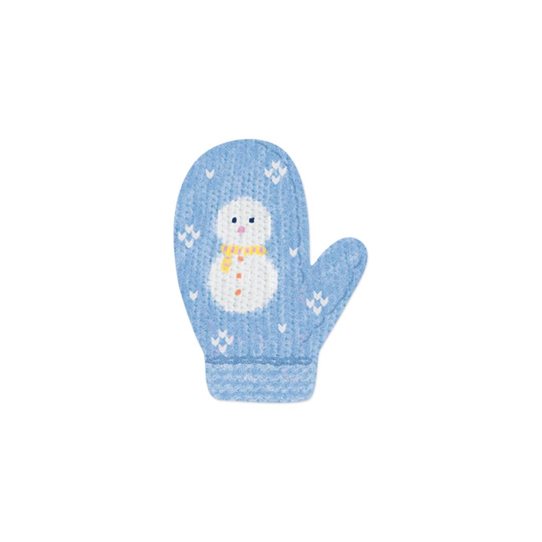 Sweater Masking Seal Sticker [Mitten Snowman]
