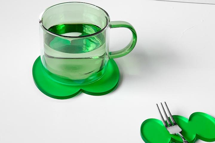 버블리 코스터 [double] 아크릴 컵받침 (4colors)