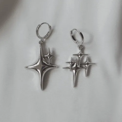 [에스파 카리나 착용/Y2K] Sparkle Sparkle 원터치 귀걸이