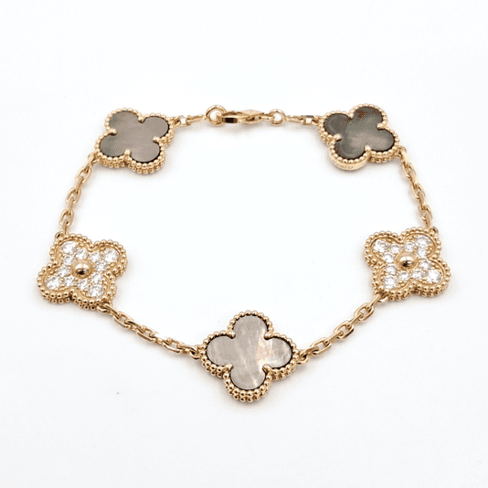 반클립앤아펠 다이아 빈티지 알함브라 팔찌