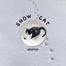 snow cat griptok : 눈 덮인 고양이 반구 그립톡 겨울, 사인코사인