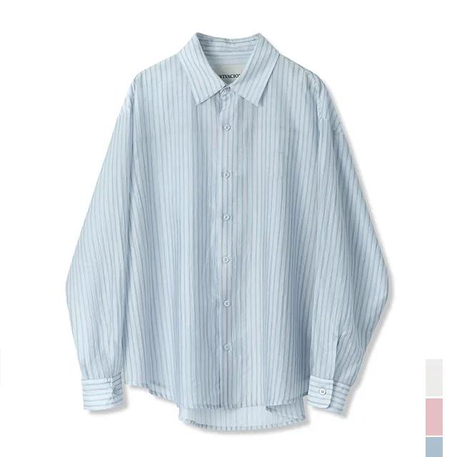 [7월 5일 SORA 예약발송] Tencel See-Through Classic Shirt - 3COL