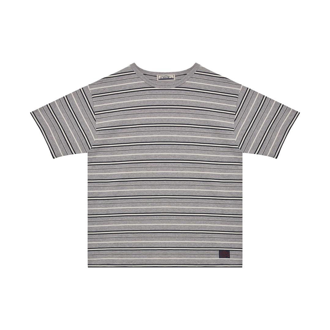 saros stripe t-shirts- Gray(2)
