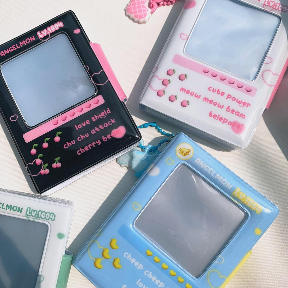 수앙스튜디오 포토카드 바인더 1단 콜렉트북 미니앨범 엔젤몬 포토포켓북