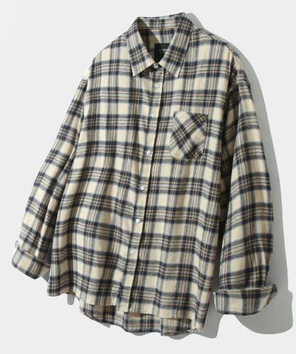 ESSENTIAL TARTAN CHECK SHIRT_NAVY