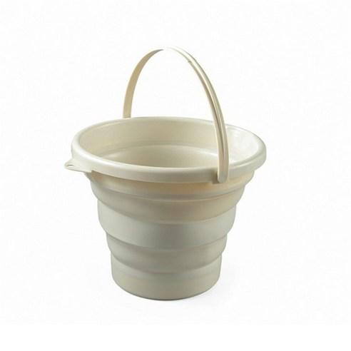 리즈제이니 휴대용 접이식 물통 10L, 03 북유럽 아이보..., 1개 - 청소용품 | 쿠팡