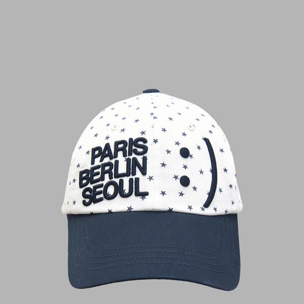 SMILE LOGO BALLCAP (WHITE)