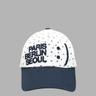 SMILE LOGO BALLCAP (WHITE)
