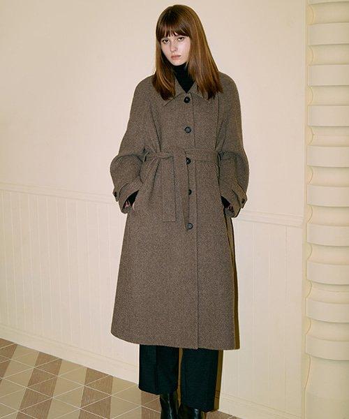 Luce Single Coat_Brown