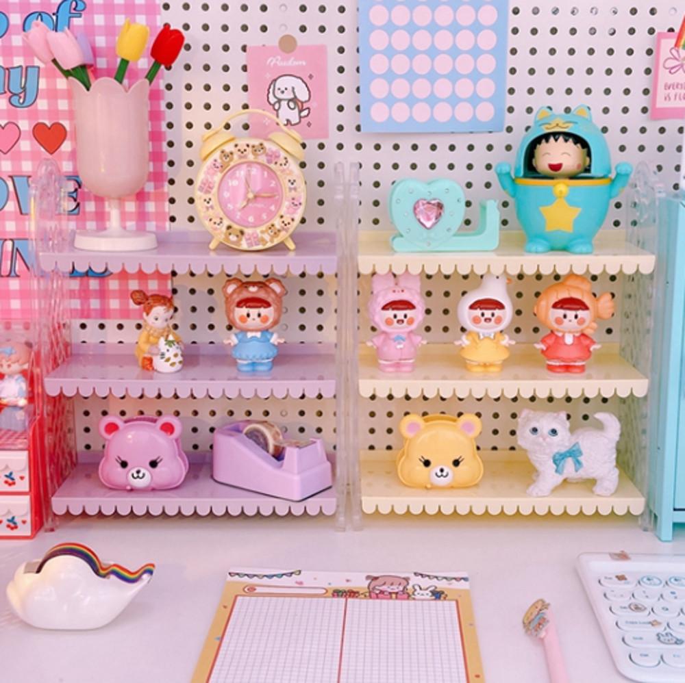 스위머 SWIMMER 3단 선반 미니 피규어 스토리지랙