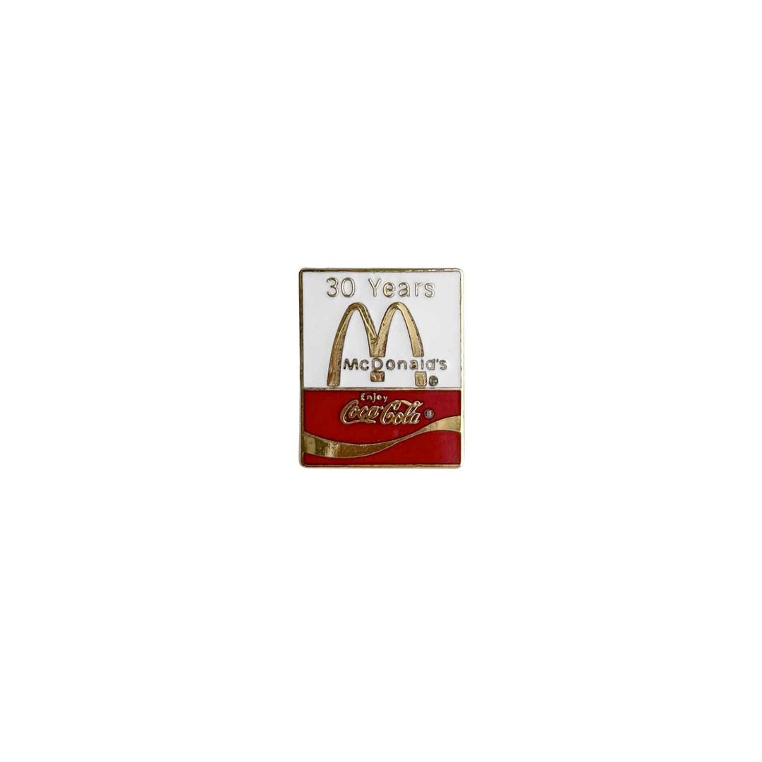 [McDonald's] Vintage Pins \'COCA 30 YEARS\'