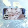 [three kitty sisters hard case] 아기 러시안블루 고양이 폰케이스 아이폰 갤럭시 동물케이스 빈티지케이스