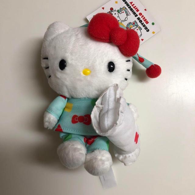新品 ハローキティ 有村智恵キティ ぬいぐるみ マスコット｜新品