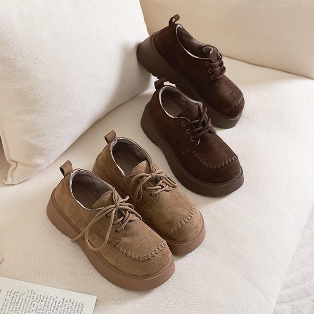 레노 스웨이드 로퍼 (5cm)