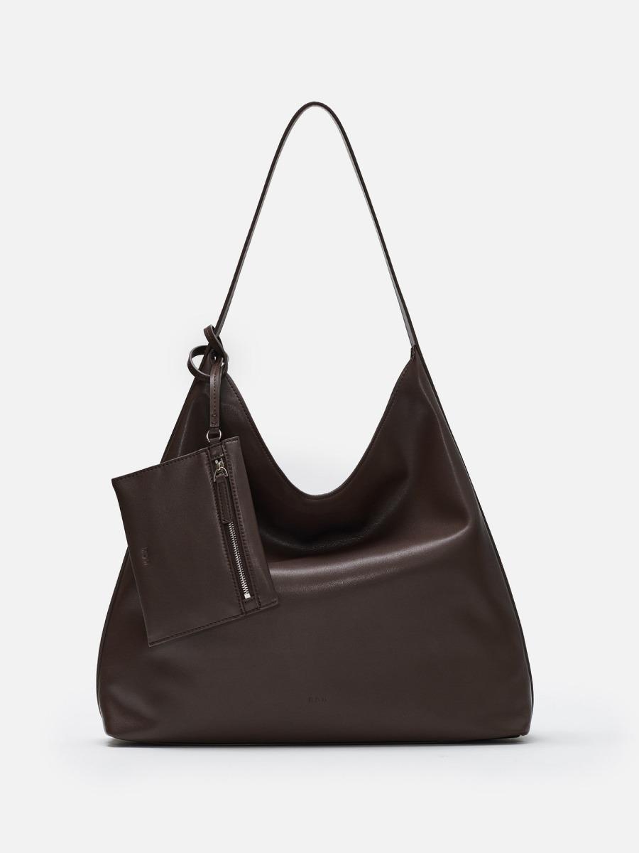로서울 Pulpy hobo bag Umber