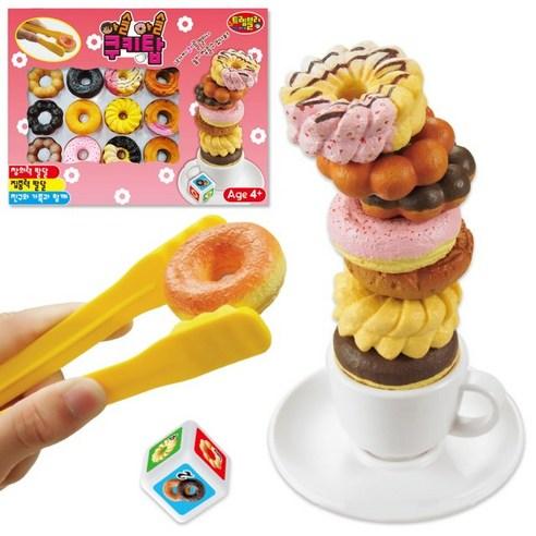 아슬아슬 쿠키탑 쌓기 실내놀이 보드게임 두뇌발달