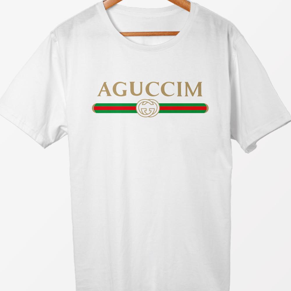 [맹스티] 아구찜티셔츠 구찌 패러디 반팔 티셔츠, 패러디티, 우낀티 - 2색상