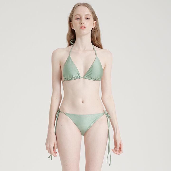 STRING BIKINI TOP_GREEN