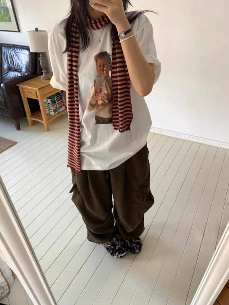 [MD추천!] 케빈 팝콘 T (one color)