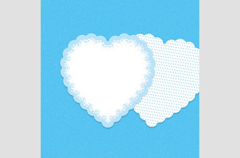 [무톳] 흰 눈의 사랑 카드