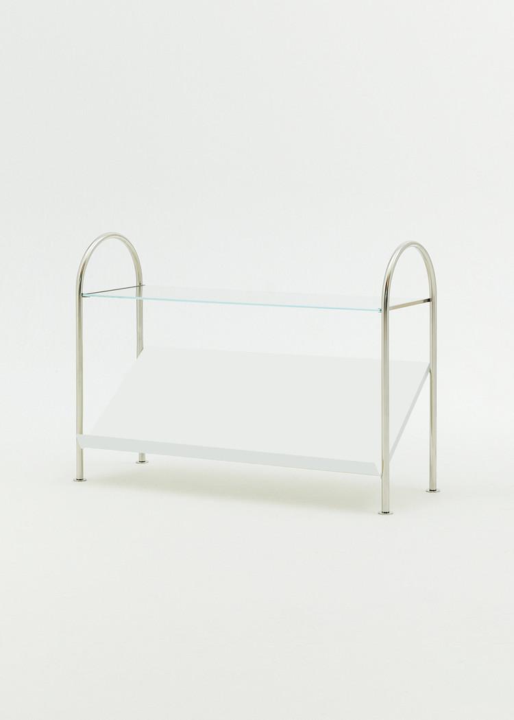 Arch Book Shelf - White