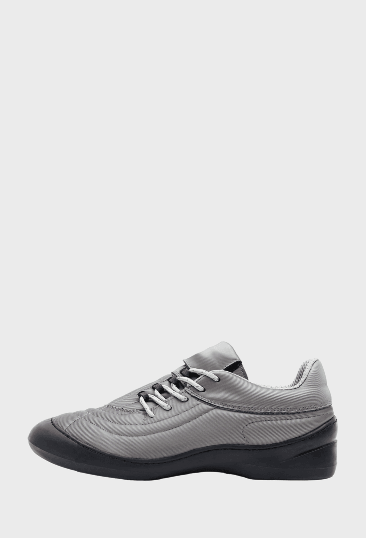 [SEEN X NOTTZ] Futsal Sneakers (WOMEN) (Metal Silver)