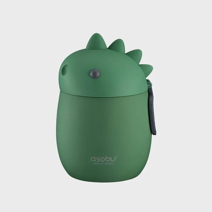 캐나다 아소부 베스티 스텐 푸드컨테이너 죽통 보온도시락 푸드자 600ml 디노