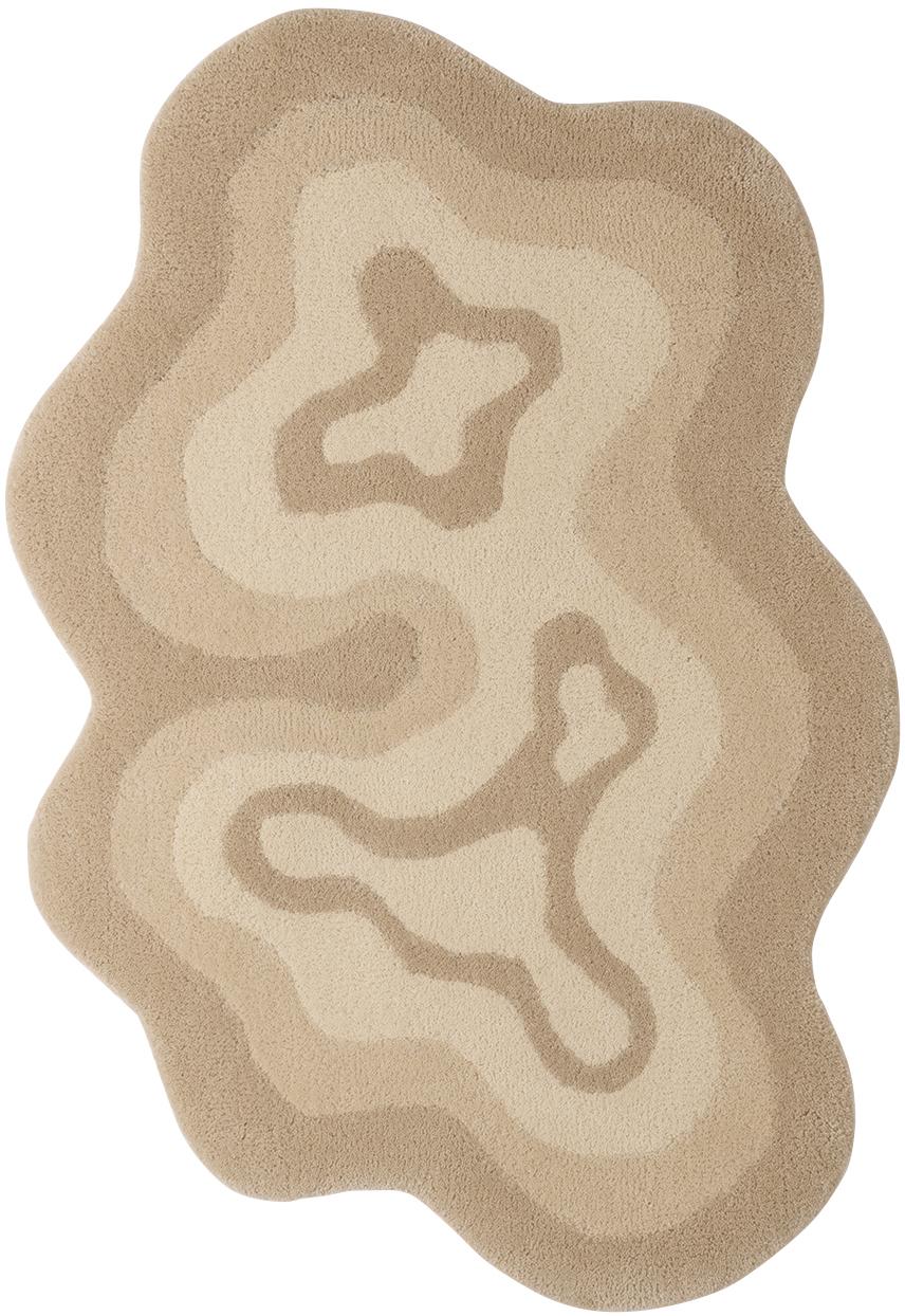 베이지 스몰 부르 러그