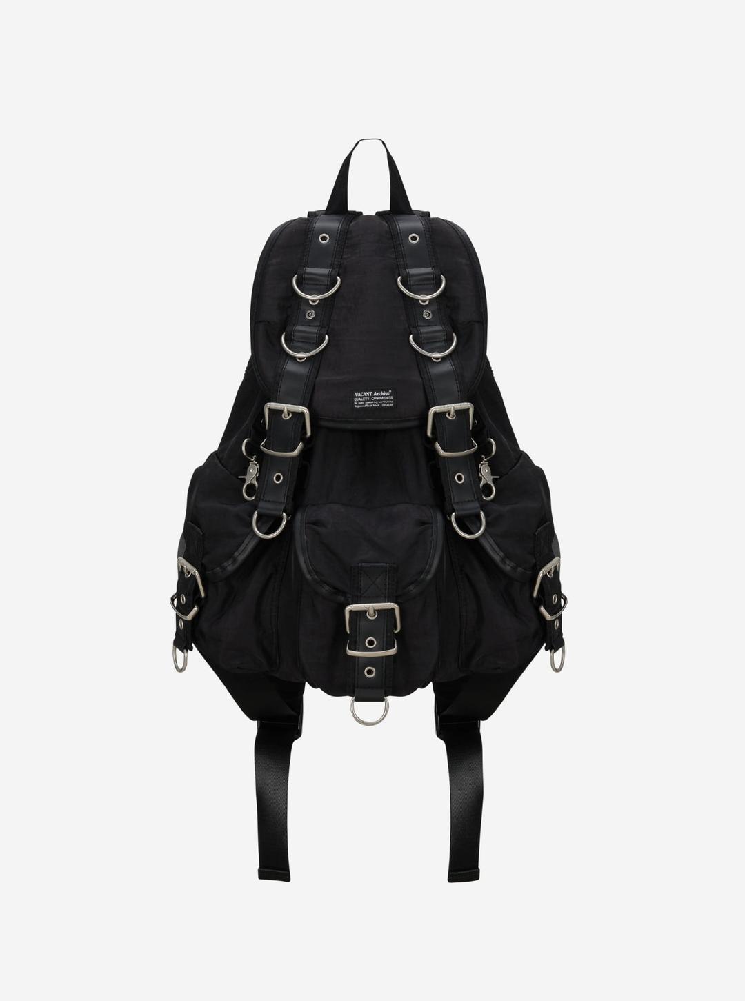 POPO STRAP BACKPACK BLACK