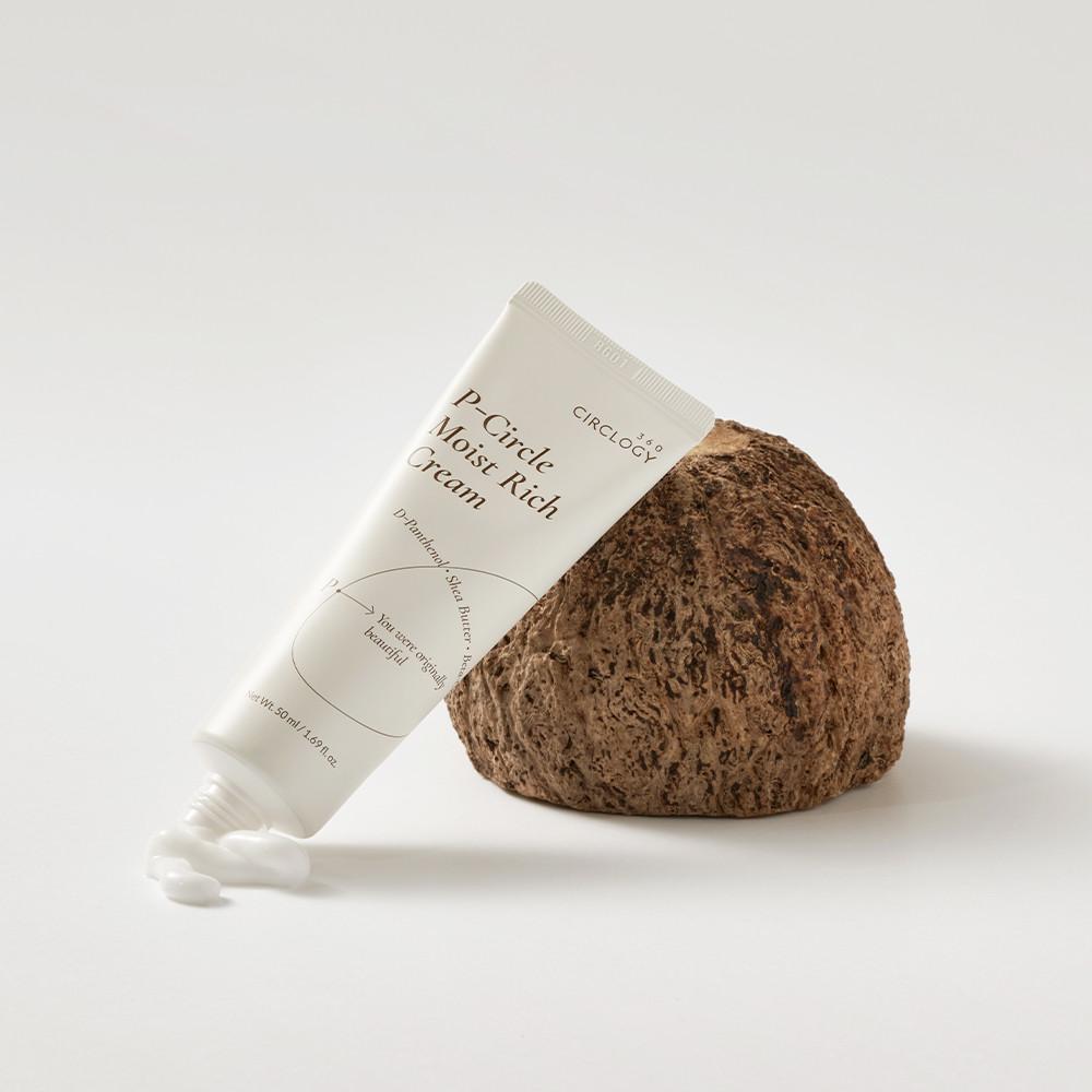 [비건크림] 써클로지 피-써클 모이스트 리치 크림 50ml / 고보습
