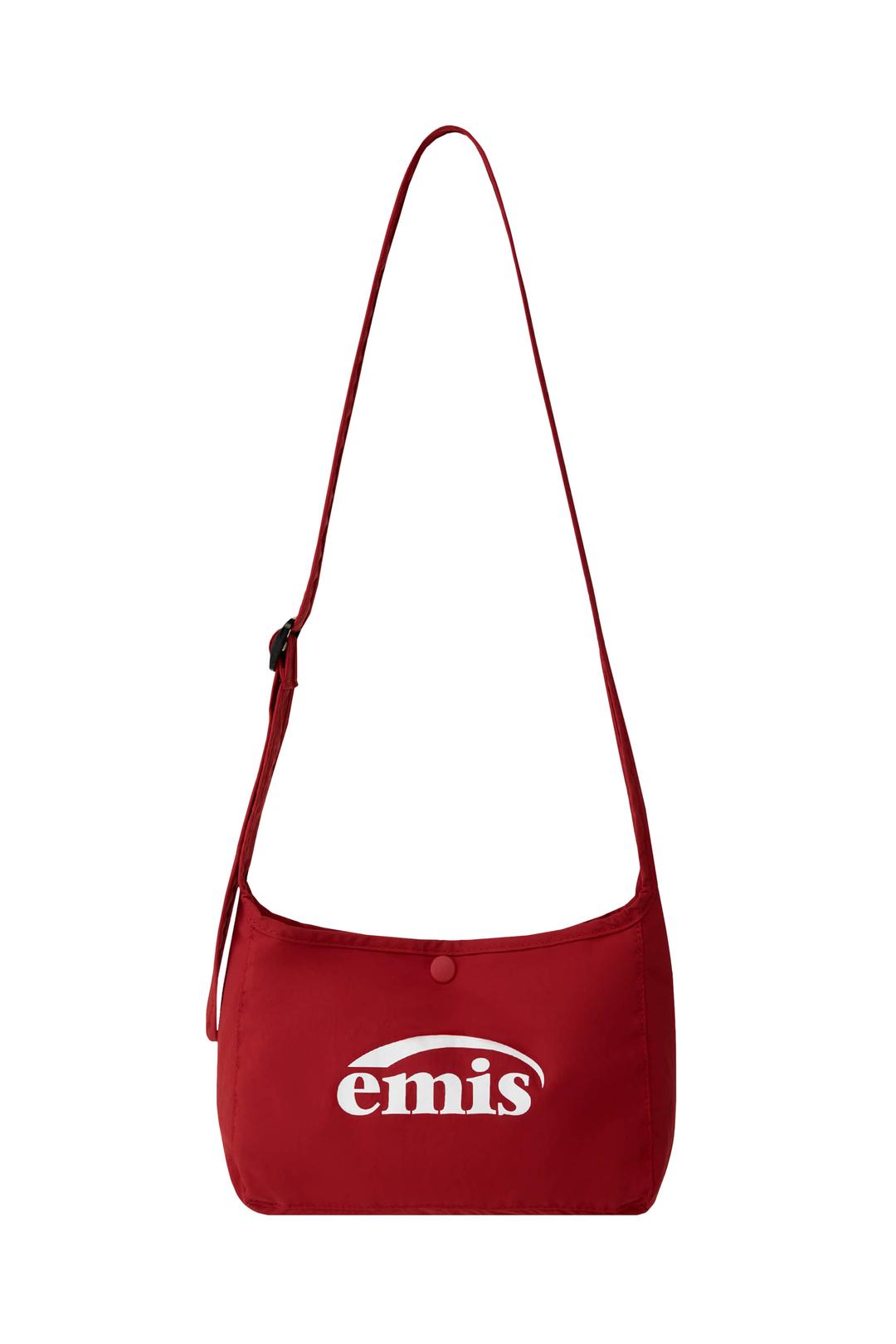 NYLON MINI CROSSBODY BAG-RED