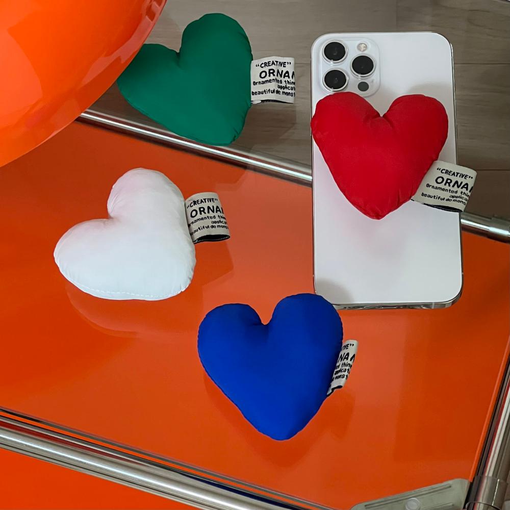 하트 쿠션 그립톡 스마트톡 (4color)