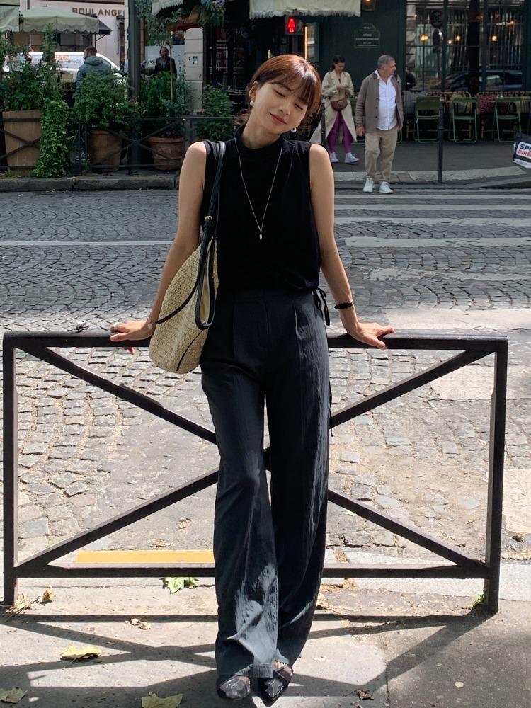 Penny Pants(Ivory/Khaki Charcoal)