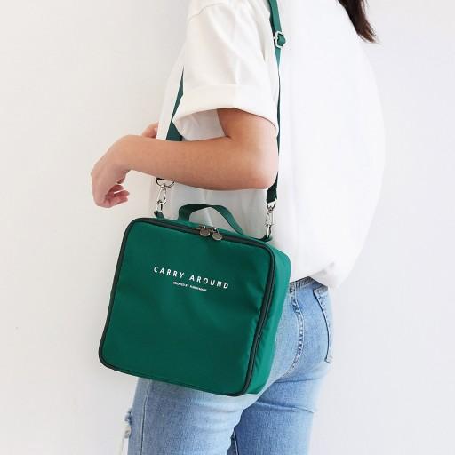 귀여운 사각 보온보냉 도시락가방