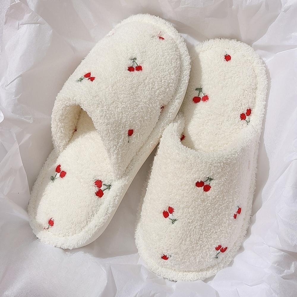 3컬러 체리 슬리퍼