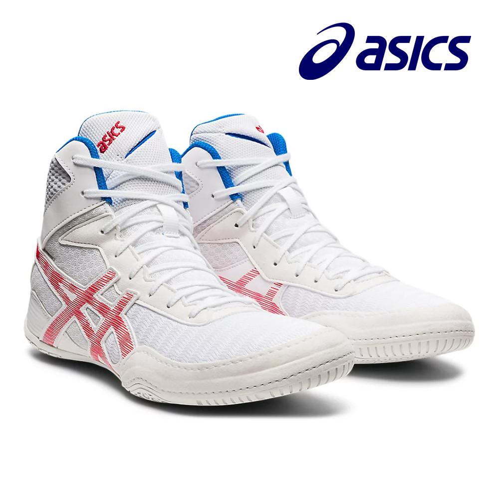 아식스 복싱화 레슬링화 아식스 매트컨트롤 2 화이트 레드 240-330