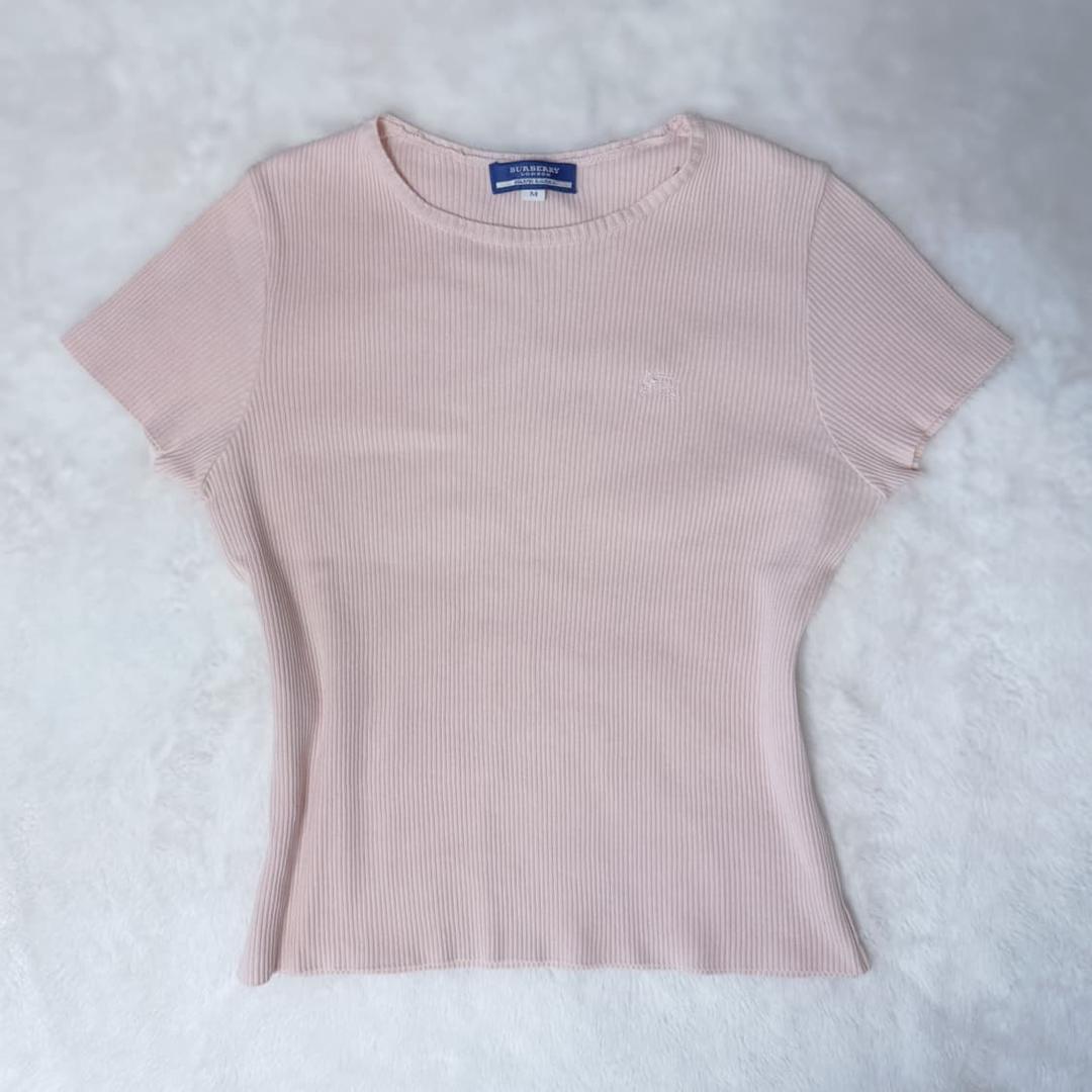 Burberry 버버리 블루라벨 히메갸루 딸기우유 딱붙 골지 대장 니트 | 후루츠패밀리